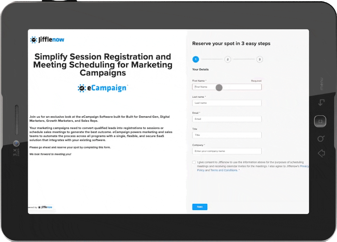 Boost Registrations for Multiple Sessions with eCampaign Jifflenow product